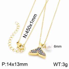 SS Gold-Plating Necklace