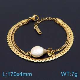 Stainless Steel Gold-plating Bracelet