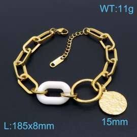 Stainless Steel Gold-plating Bracelet