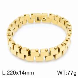 Stainless Steel Gold-plating Bracelet