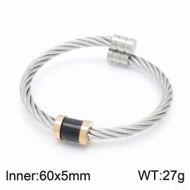Stainless Steel Wire Bangle