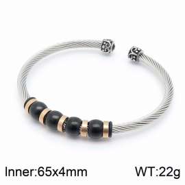 Stainless Steel Wire Bangle