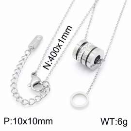 Stainless Steel Stone Necklace