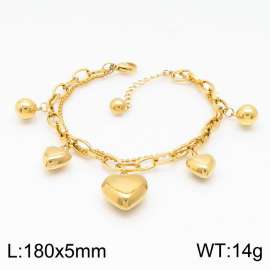 Stainless Steel Gold-plating Bracelet