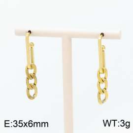 SS Gold-Plating Earring