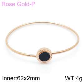 Stainless Steel Rose Gold-plating Bangle