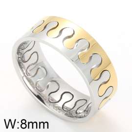 Stainless Steel Gold-Plating Ring