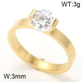 Stainless Steel Gold-Plating Ring