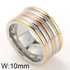 Stainless Steel Gold-plating Ring