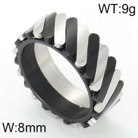 Stainless Steel Black-plating Ring