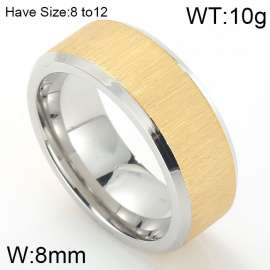 Stainless Steel Gold-plating Ring