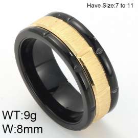 Stainless Steel Gold-plating Ring