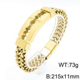 Stainless Steel Gold-plating Bracelet