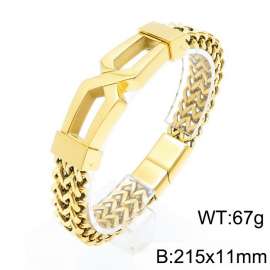 Stainless Steel Gold-plating Bracelet