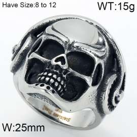 Stainless Skull Ring