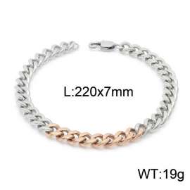 Stainless Steel Rose Gold-plating Bracelet