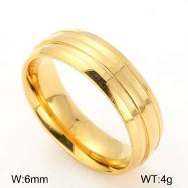 Stainless Steel Gold-plating Ring