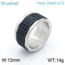 Stainless Steel Black-plating Ring