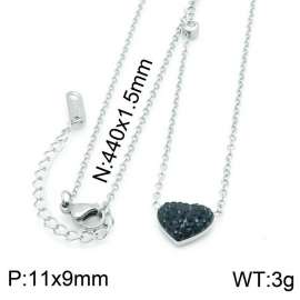 Stainless Steel Stone Necklace