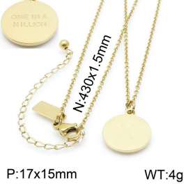 SS Gold-Plating Necklace