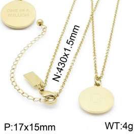 SS Gold-Plating Necklace