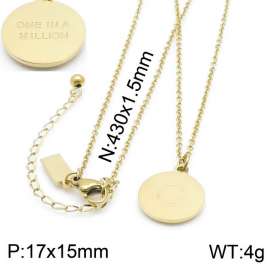 SS Gold-Plating Necklace