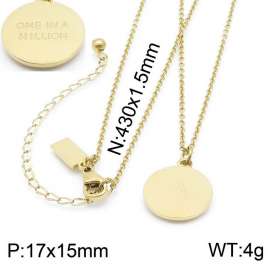 SS Gold-Plating Necklace