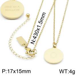 SS Gold-Plating Necklace