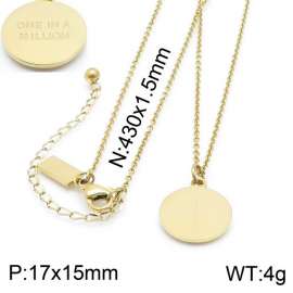 SS Gold-Plating Necklace