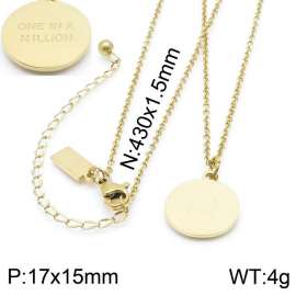 SS Gold-Plating Necklace