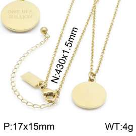 SS Gold-Plating Necklace