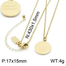 SS Gold-Plating Necklace