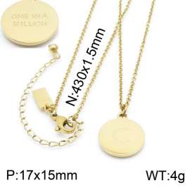 SS Gold-Plating Necklace