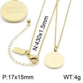 SS Gold-Plating Necklace