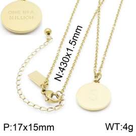 SS Gold-Plating Necklace