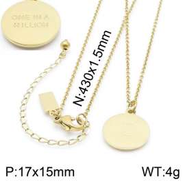 SS Gold-Plating Necklace