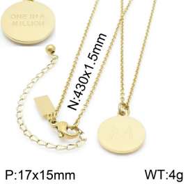 SS Gold-Plating Necklace