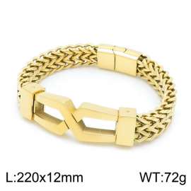 Stainless Steel Gold-plating Bracelet