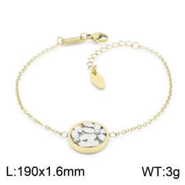 Stainless Steel Gold-plating Bracelet