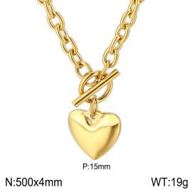 SS Gold-Plating Necklace