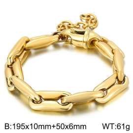 Stainless Steel Gold-plating Bracelet