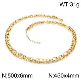 SS Gold-Plating Necklace