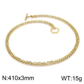 SS Gold-Plating Necklace