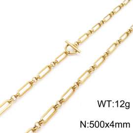 SS Gold-Plating Necklace