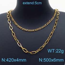 SS Gold-Plating Necklace