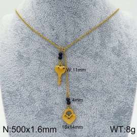 SS Gold-Plating Necklace