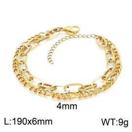 Stainless Steel Gold-plating Bracelet