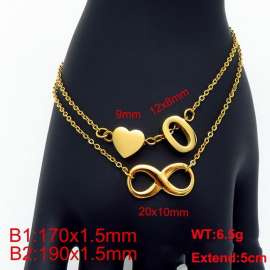 Stainless Steel Gold-plating Bracelet