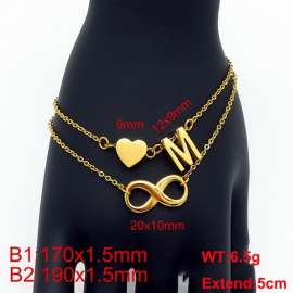 Stainless Steel Gold-plating Bracelet