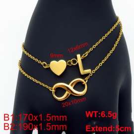 Stainless Steel Gold-plating Bracelet